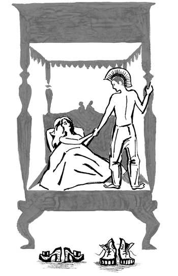 Прощание Жули и Ромы